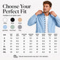 Men's Casual Long Sleeve Stand Collar Shirt