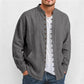 Men's Casual Long Sleeve Stand Collar Shirt