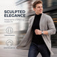 Men's Casual Slim Fit Longline Knit Top