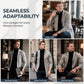 Men's Casual Slim Fit Longline Knit Top