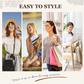 Women's Casual Long Sleeve Round Neck Top
