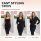 Women's Elegant Camisole Dress & Cropped Jacket Set