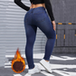 Women's High-Stretch Plush-Lined Skinny Jeans