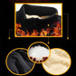 Men's Quilted Winter Jacket with Faux Fleece Lining