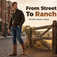 Men's Square Toe Western Cowboy Boots
