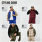 Men's Color-Block Hoodie & Jogger Pants Set