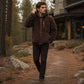 Men's Hooded Fleece Zipper Jacket