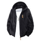 Men's Hooded Fleece Zipper Jacket