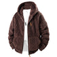 Men's Hooded Fleece Zipper Jacket