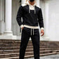 Men's Color-Block Hoodie & Pants Set