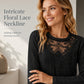 Women's Lace Patchwork Long Sleeve T-Shirt