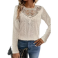 Women's Lace Patchwork Long Sleeve T-Shirt