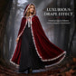 Dramatic Hooded Lace Cape