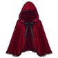 Dramatic Hooded Lace Cape