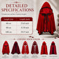 Dramatic Hooded Lace Cape