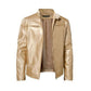 Men's Trendy Zip-Up Stand Collar Jacket