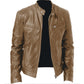 Men's Trendy Zip-Up Stand Collar Jacket