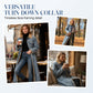 Women's Warm Lined Long Denim Coat