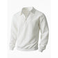 Men's Casual Half-Zip Cable-Knit Sweater