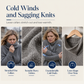 Casual Solid Color Turtleneck Knit Pullover