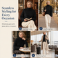 Casual Solid Color Turtleneck Knit Pullover