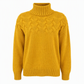 Casual Solid Color Turtleneck Knit Pullover