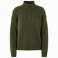 Casual Solid Color Turtleneck Knit Pullover