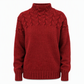 Casual Solid Color Turtleneck Knit Pullover