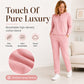 Women's Half-Button Sweatshirt & Sweatpants Set