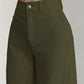 Women's High Waist Corduroy Wide-Leg Pants 