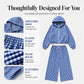 Women's Gingham Plaid Hooded 2-Piece Set