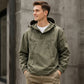 Men's Casual Windproof Hooded Anorak Jacket