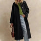Women's Lapel Single-Breasted Trench Coat