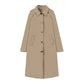 Women's Lapel Single-Breasted Trench Coat