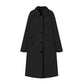 Women's Lapel Single-Breasted Trench Coat