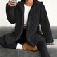 ❄️Women's Loose-Fit Hooded Plush Jacket