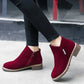 Women's Side Zipper Low Heel Ankle Boots