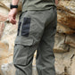 Men's Solid Color Breathable Long Cargo Pants