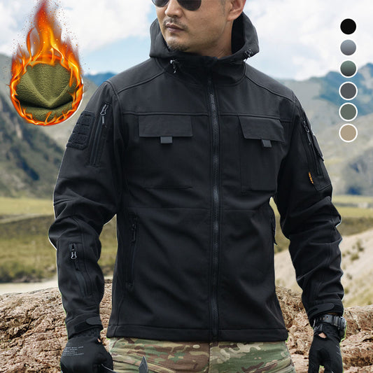 Men's Thermal Waterproof Hooded Jacket