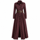✨ Cinched Waist, French-Inspired Plaid | Women's Pleated A-Line Dress ⚡ Free Shipping