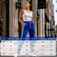 Draped Motion Sport Pants