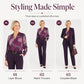 Women's Elegant 3-Piece Office Suit Set