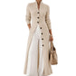 Women's Cable Knit Mock Neck Long Cardigan Duster Sweater Coat