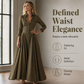 Women's Lapel Button Down Maxi Dress