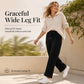 Women's Fashion Solid Color Casual Wide Leg Pants