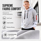 Men's Casual Fake 2-Piece Hooded Sweatshirt