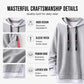 Men's Casual Fake 2-Piece Hooded Sweatshirt