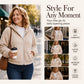 Women's Double-Sided Plush Hooded Jacket