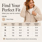 Women's Double-Sided Plush Hooded Jacket