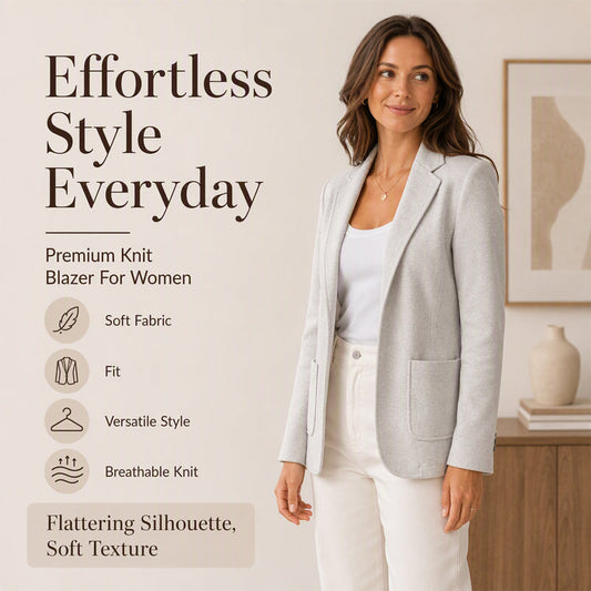Women's Casual Open Front Blazer